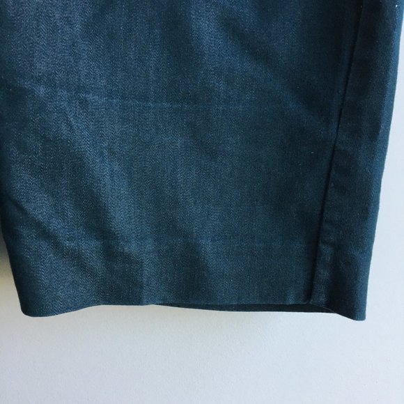 ⚪ 3/$15 Mossimo Stretch teal cotton blend Bermuda shorts - Picture 6 of 15